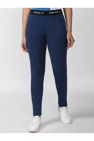 Buy Forever 21 FOREVER 21 Women Lavender Solid Ankle-Length Leggings With  Cut Out Details at Redfynd