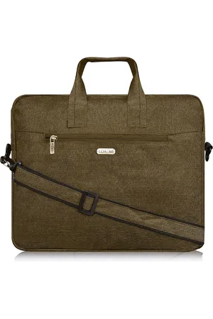 Lorem Unisex Khaki Laptop Bag