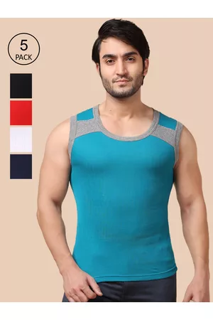 Poomex® Men's Cotton (Inner Elastic) Briefs - Pack of 3 (Assorted Colours)