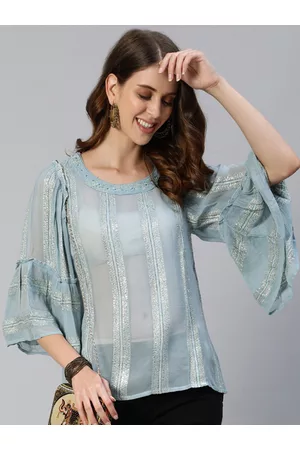 Ishin Blue Regular Top