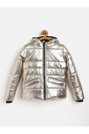 Goji Girls Pink Water Resistant Puffer Jacket