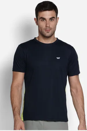 Wildcraft Men Navy Blue T-shirt