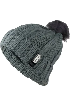 iSWEVEN Unisex Grey Beanie