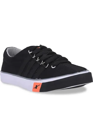 Sparx Men Black Sneakers