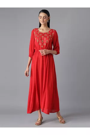 AURELIA Festive Floral Print Dress