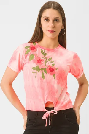 Globus Women Pink Dyed T-shirt