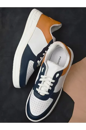 Provogue Men Blue Colourblocked Sneakers