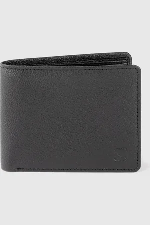 Buy Woodland Black & Brown Color Block Bi-Fold Wallet for Men at Best Price  @ Tata CLiQ