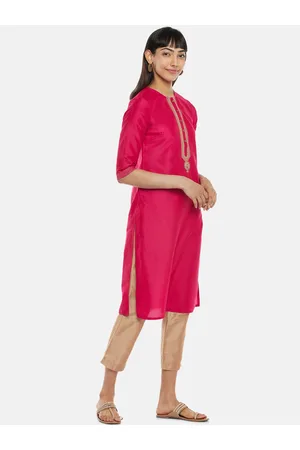 Pantaloons Pink Kurta - Selling Fast at