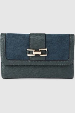 Accessorize London Women Faux Leather Snaffle Wallet