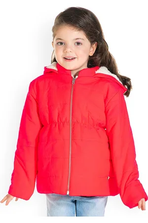 Cherry Crumble Girls Fuchsia Insulator Padded Jacket