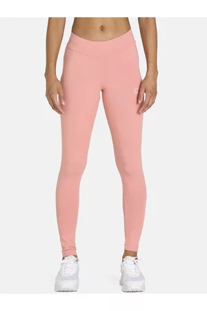PUMA Women Pink Graphic Tights