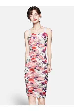 JC Collection Multicoloured Floral Bodycon Dress
