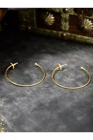 Berserk Gold-Plated Classic Hoop Earrings