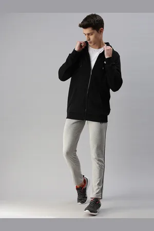 PUMA Men Black SESS Small Logo FZ Hoodie porty Track Sustainable Jacket