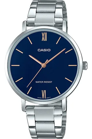 Casio Enticer Women Blue Dial Analog Watch LTP-VT01D-2BUDF - A1623