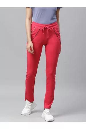 Cayman Women Pink Solid Track Pants