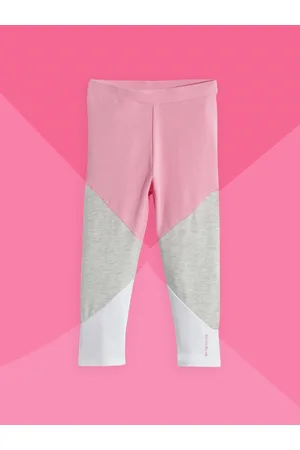 Ralph Lauren Girls Pink Colourblocked Track Pants