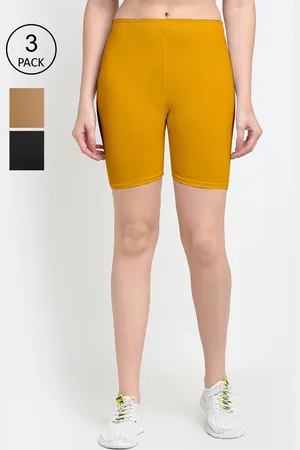 GRACIT Women Pack of 3 Cycling Shorts