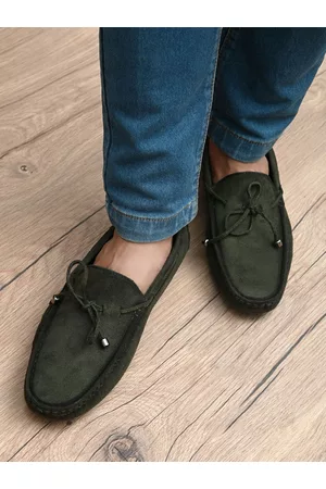 San Frissco Men Green Loafers