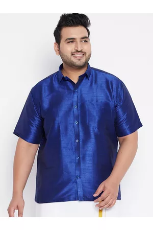 Vastramay Men Blue Premium Casual Shirt