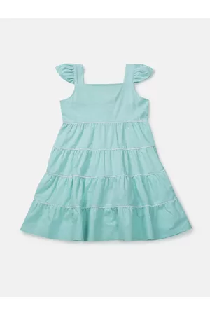 Gini and Jony Girls Blue A-Line Dress