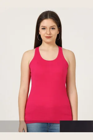 Fleximaa Women Pack Of 2 Pure Cotton Tank Top
