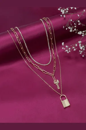 Bellofox Gold-Toned Layered Necklace