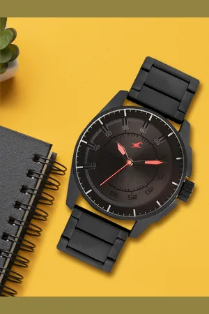 Fastrack Men Black Dial Watch 3089NM01