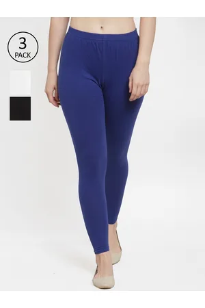 GRACIT Women Pack Of 3 Solid Leggings