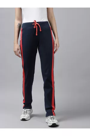 Cayman Women Navy Blue Solid Track Pant