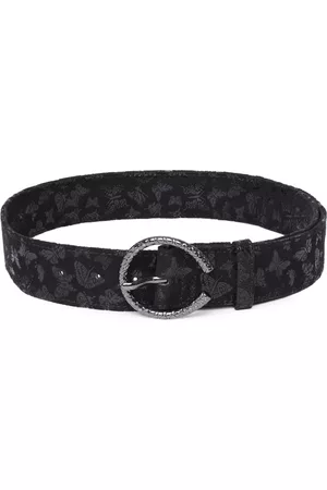 Berrylush Women Black Printed Belt