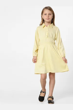 ONLY Girls Yellow Dress