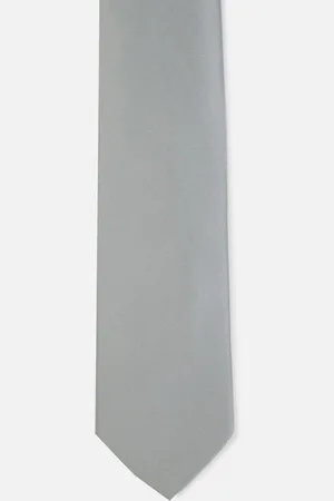 Louis Philippe Men Grey Broad Tie