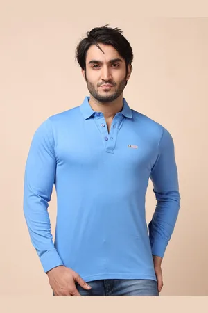 berry blues Men Solid Cotton T-shirt
