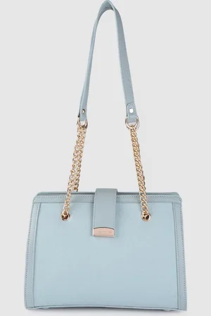Lino Perros Blue Solid Shoulder Bag