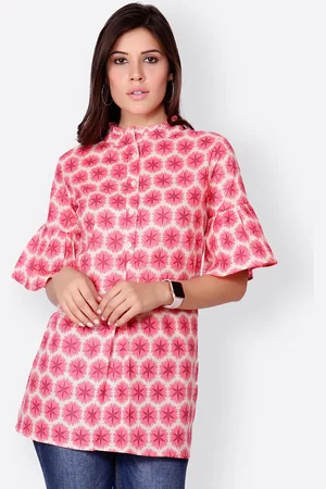 Cation Women Pink Printed Tunic
