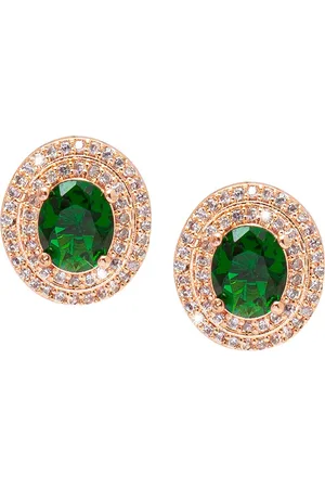 Shivansh Women Oval Studs Earrings