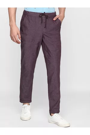 Forever 21 Men Brown Trousers