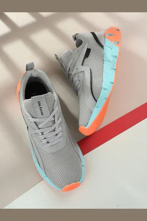 John Karsun Men Colourblocked Mesh Lace-Ups Sneakers