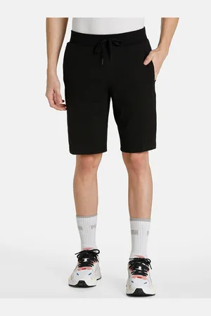 PUMA Men Black SUMMER COURT Graphic Shorts