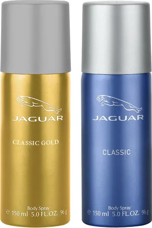 Jaguar Men Set of 2 Classic Gold Deodorant & Classic Deodorant Body Spray - 150 ml Each