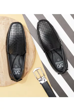Duke Men Black Loafers