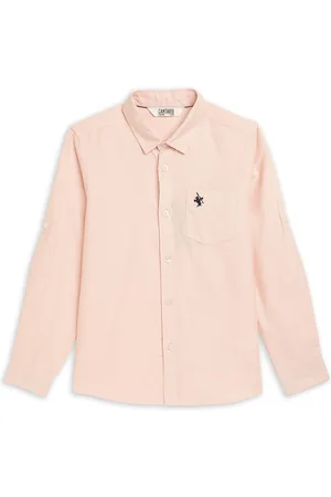 CANTABIL Boys Pink Classic Casual Shirt