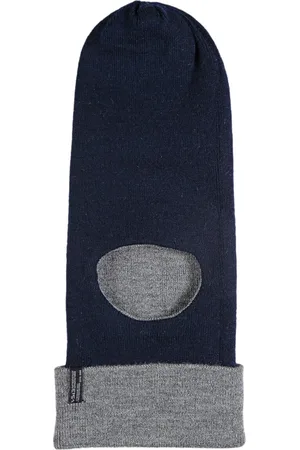 513 Clothing Men Grey & Navy Blue Beanie