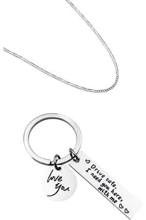 Yellow Chimes Men Silver-Toned Silver-Plated Pendant with Chain