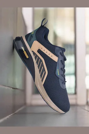 Campus Unisex Kids Navy Blue Mesh Running Shoes