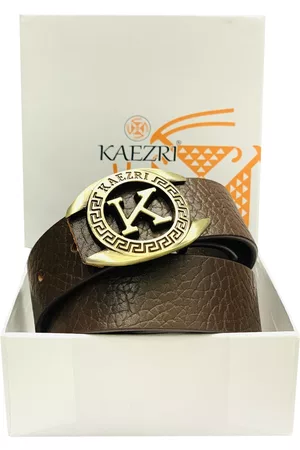KAEZRI Men Brown Belts