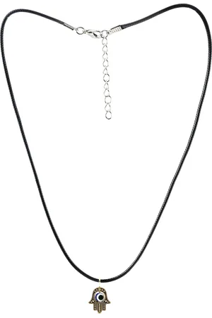 EL REGALO Women Gold-Toned & Black Necklace