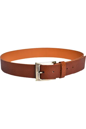 BELWABA Men Tan Belts